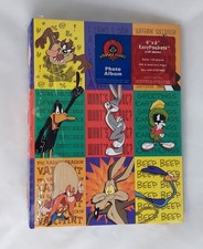1997 Looney Tunes 150 Photo Album Bugs Tweety Daffy Taz Road Runner