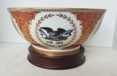 Kaiser Limited Edition Bicentennial Bowl #138 of 5,000 - Excellent Condition 