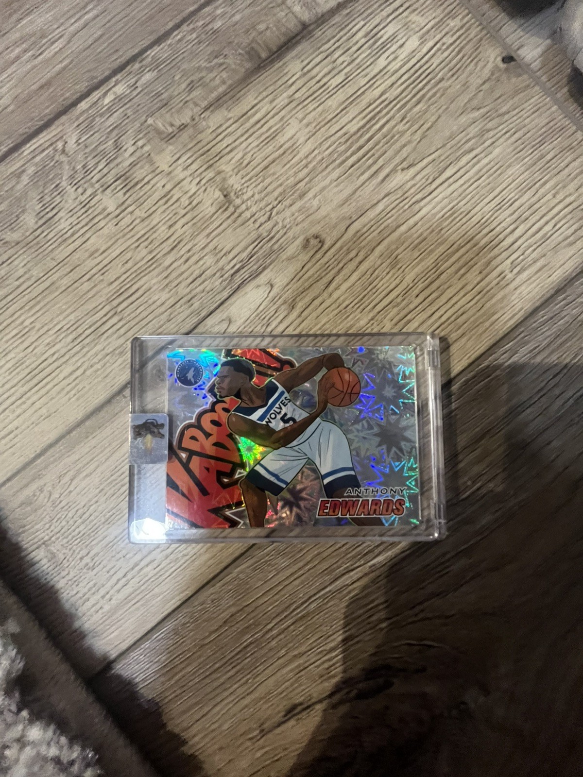 2024-25 Panini Revolution Anthony Edwards #1 Kaboom! Timberwolves Case Hit SSP