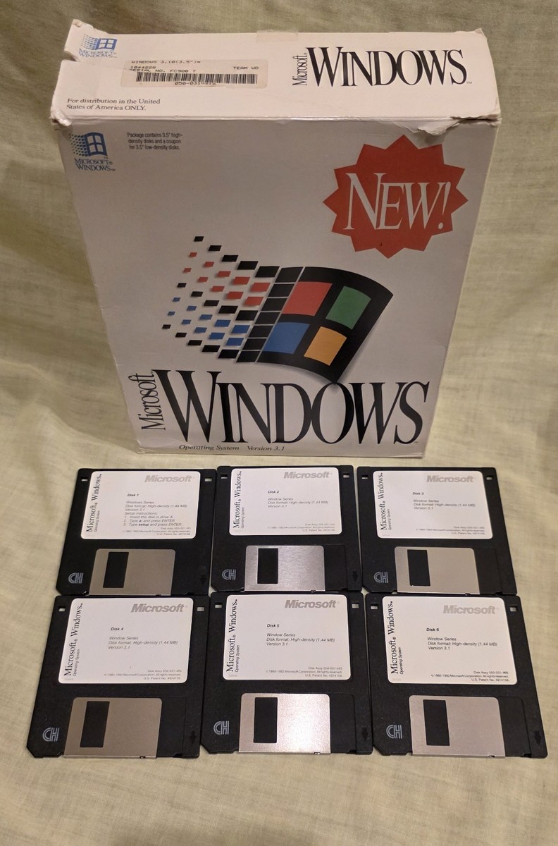 Microsoft Windows 3.1 for sale online | eBay