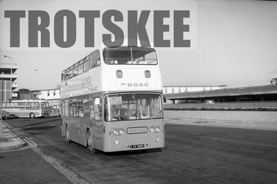 35mm Negativ BOAC Leyland PDR1 MCW LYF318D um 1971