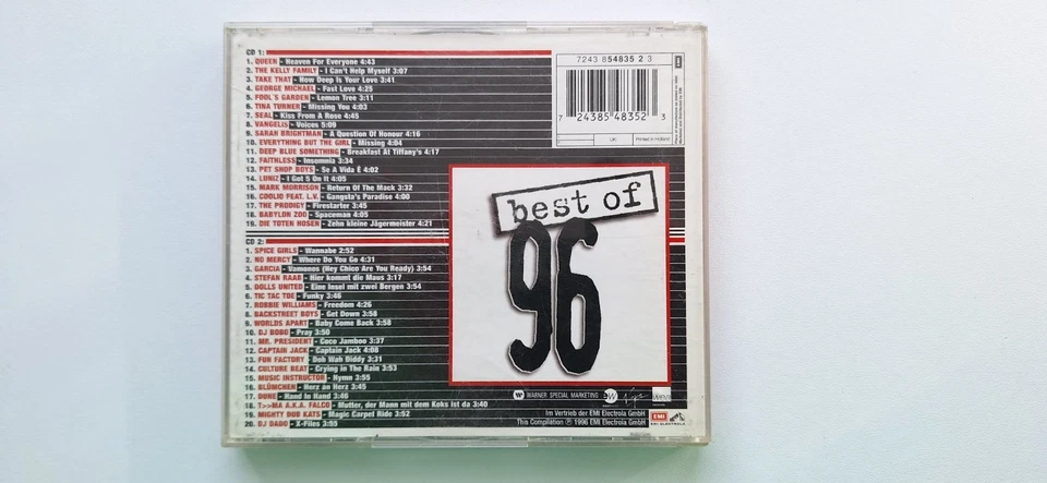 Best of 96 - 2 CD Sampler - 39 Tracks - sehr gut - Bild 2 von 4