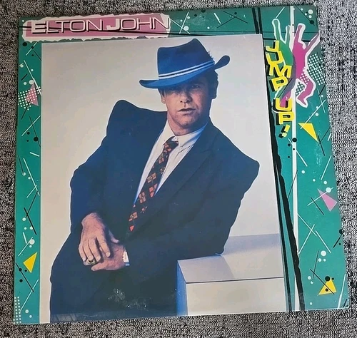 Elton John Vinyl - Jump Up! - M Vinyl - 1982 - Geffen/RCA Records
