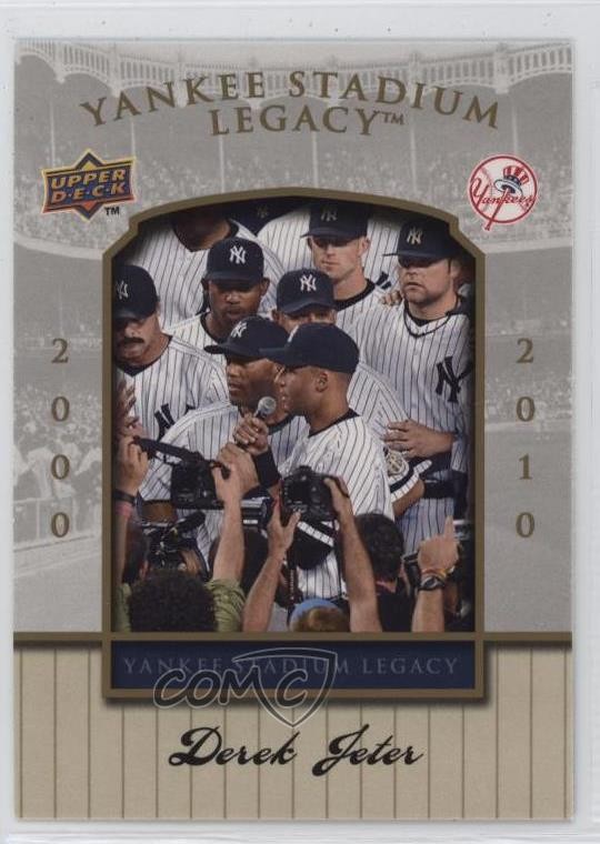 2008 Upper Deck Yankee Stadium Legacy Final Season Box Set Derek Jeter HOF 10ou