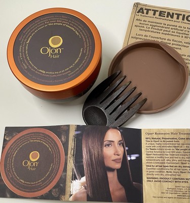OJON - Restorative Hair Treatment w/comb, inner lid ~NEW & Sealed ~HUGE 5 oz jar