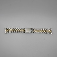 Rolex Jubilee 14K Yellow Gold Steel 20MM for 36MM Watch Bracelet