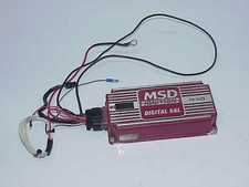 Msd Digital 6al Ignition Box 6425 Digital With Rev Limiter Tested Good Today U1 Msd Digital 6al Ignition Box 6425 Digital With Rev Limiter Tested Good Today U1