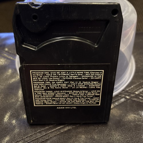 Soul Train Hall Of Fame 8 Track Cartridge- Various Artists- 1973 Untested - Picture 2 of 4