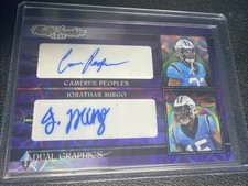 2023 Leaf Eclectic Multigraphics 3/3 Camerun Peoples Jonathan Mingo Dual Auto RC