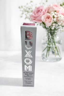 Buxom Plump Shot Collagen-Infused Lip Serum Plum Power NIB 0.14 oz / 4 ml
