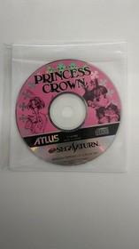 ATLAS Princess Crown Sega Saturn Software