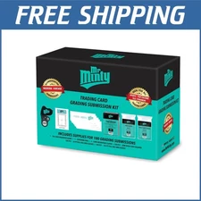 All-in-One Card Preparation Kit: 20x Magnifier, Centering Tool & 300 Sleeves