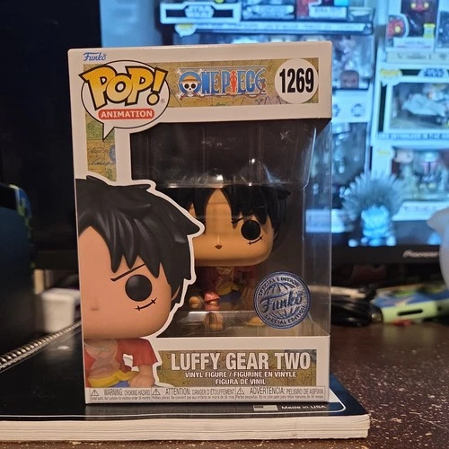 Funko POP! Animation One Piece Luffy Gear Two #1269 Special Edition Sticker