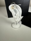 NWT Saint Laurent YSL Logo Clip-On Pearl Ear Cuff Made in France Authentic — photo 6