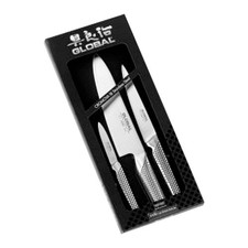 Set 3 coltelli Chef giapponesi Global G21524: G2 GSF15 GSF24