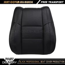 For 2011 to 2020 Jeep Grand Cherokee Limited Driver Top Leather seat Cover Black