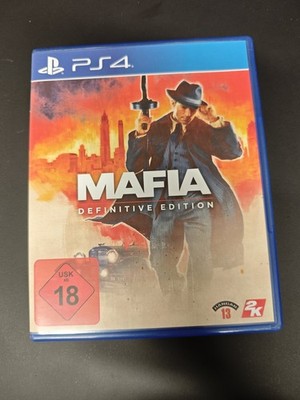 Mafia: Definitive Edition (PS4)   Deutsch / USK 18   Top Zustand Mit Poster