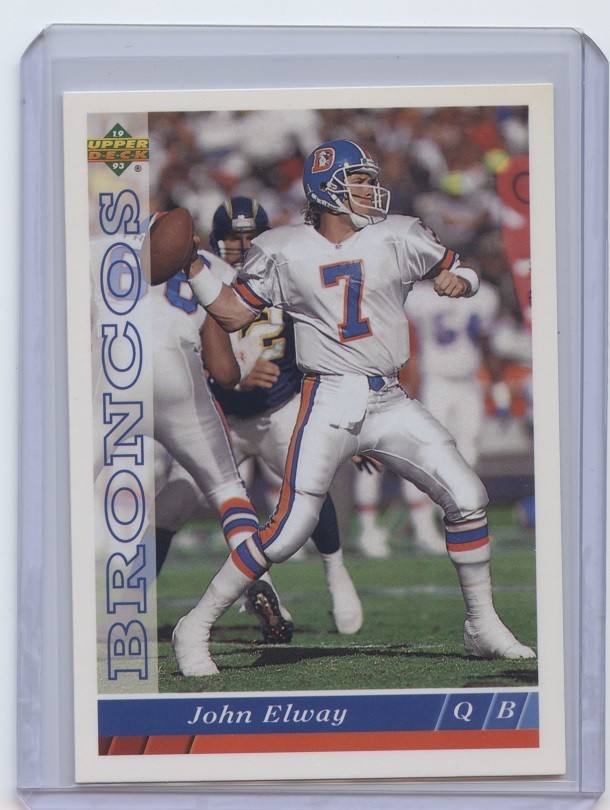 John Elway - 1993 Upper Deck Football #357