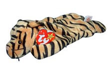 Ty Beanie Babies Stripes the Bengal Tiger Cat Rare Retired Vintage 1995 Ear Tag