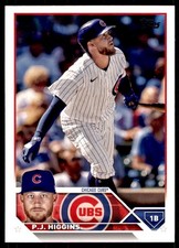 2023 Topps Series 2 - P.J. Higgins #338 (RC) Chicago Cubs Baseball Card