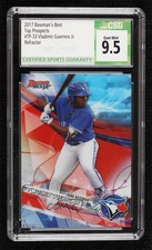 2017 Bowman's Best Top Prospects Refractor Vladimir Guerrero Jr CSG 9.5 1b9