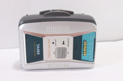 Rare Vintage Aiwa HS-TA 193 AM/FM Stereo Cassettee Tape Player