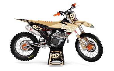 CustomMX - Grafik Kit: passend für KTM SX SXF EXC 85 125 150 250 300 350 450 Modelle