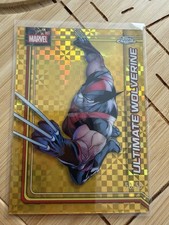 2026 Topps Chrome Marvel Comics Ultimate Wolverine Gold Refractor /50 #184