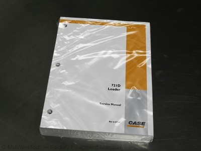 Case 721D Loader Service Manual Repair Shop Book