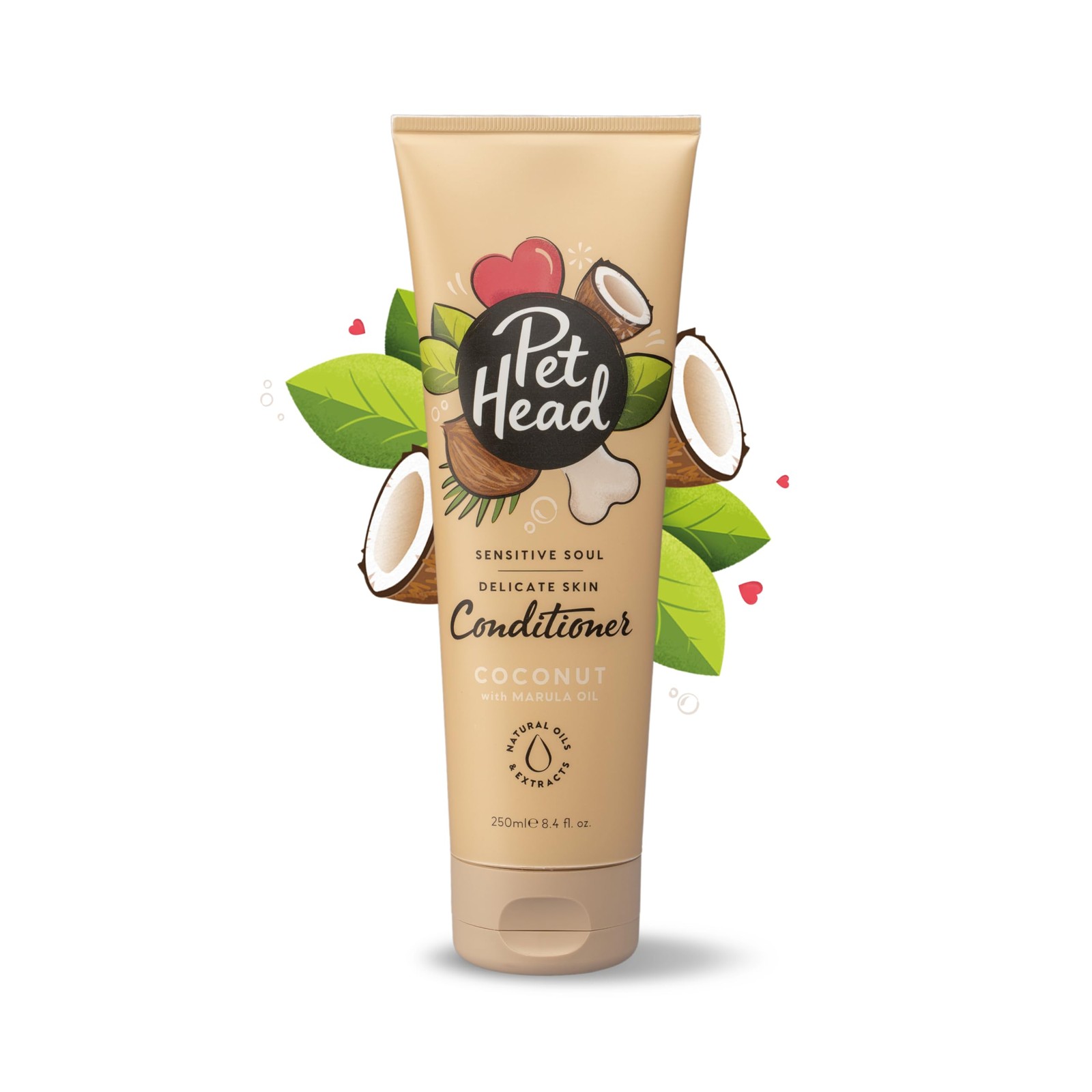 Pet Head Sensitive Soul Dog Conditioner - Coconut & Marula Oil - 250ml - Image 3