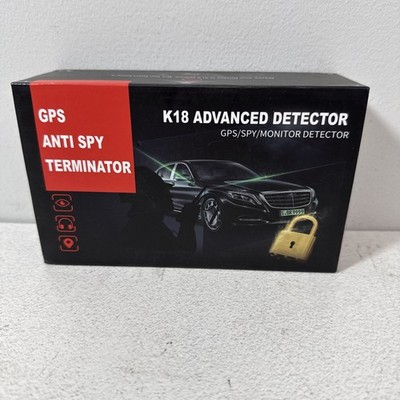 GPS ANTI SPY Terminator K18 Advanced Detector GPS/SPY/Monitor Hidden Camera