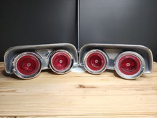 1968 Dodge Charger Tail Light Pair Oem Mopar 1968 Dodge Charger Tail Light Pair Oem Mopar