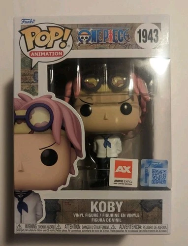 Anime Expo 2025 Sticker Limited Edition Koby One Piece Funko Pop