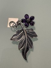 thomas sabo charm anhänger, Blatt XXL massiv+Blüte Glam and Soul Groß+Carrier