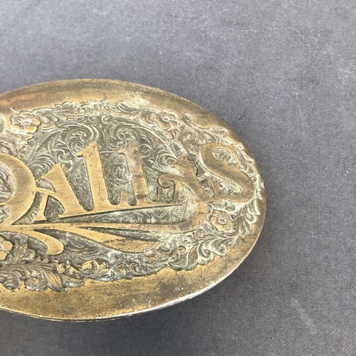 1980 DALLAS Belt Buckle By LORIMAR PRODUCTIONS J.R. Ewing Some Wear TV - Picture 5 of 11