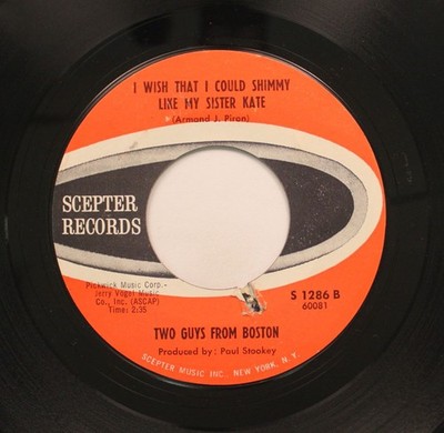 Two Guys From Boston - 45 - Like My Sister Kate / Come On Betty Home On Scepte