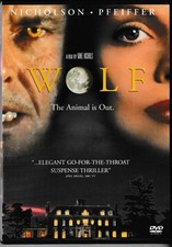 Wolf (DVD, 2006, WS) stars Jack Nicholson, Michelle Pfeiffer & James Spader