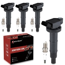 UF333 Ignition Coil Pack  Iridium Spark Plugs Compatible with Toyota Camry C...