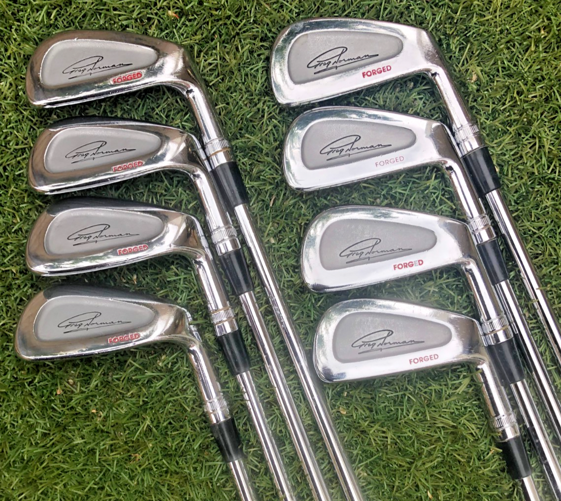 Vintage Cobra Greg Norman Forged Signature Iron Set 3-9PW FCM 6.0