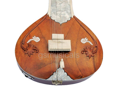 Sitar Electric Fusion handgefertigtes professionelles indisches Instrument GS...