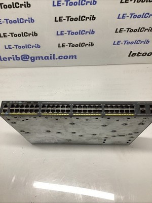 Cisco Catalyst WS-C2960X-48FPS-L No Cord  L-375S