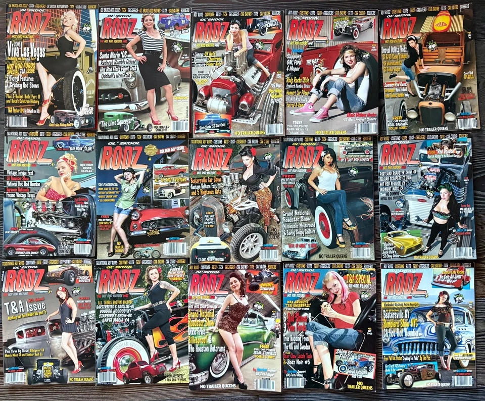 🏎️ OL' SKOOL RODZ Magazine Issues #9 (2005) through #118 (2023) Pick Issues 🏎️ - Image 2 of 4