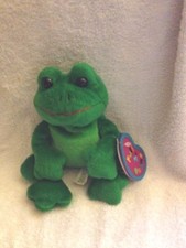 NWT VINTAGE AVON FULL O'BEANS MARCH TAD THE FROG BEAN BAG PLUSH COLLECTIBLE