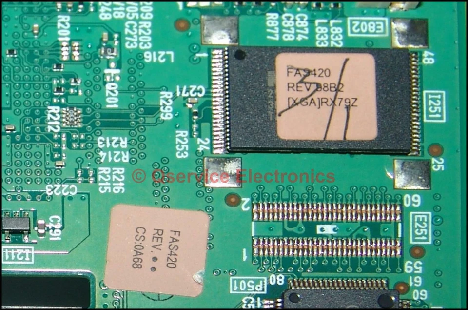 Placa base Hitachi JP71991 M2 (431C3588L06) para proyector de datos LCD CP-RX79 Foto 4 de 4