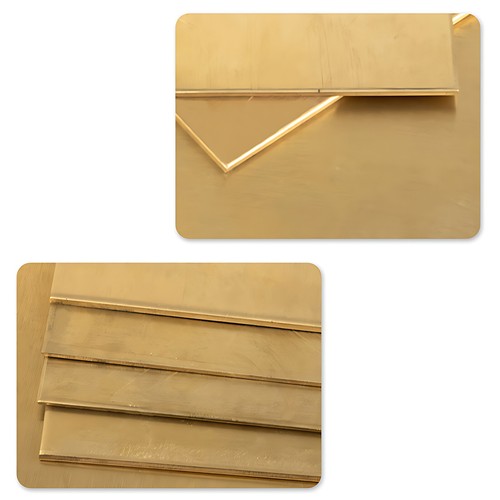 Brass sheet various sizes, various thickness. Models making, jewellery making - Picture 6 of 7