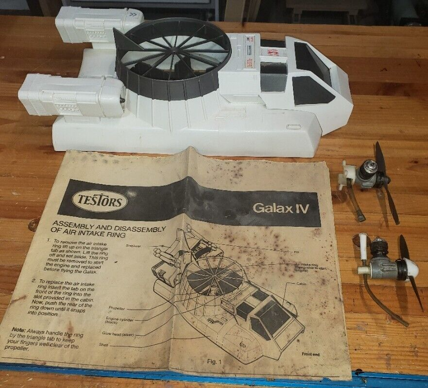 vintage Testors gas powered Galaxy IV eBay