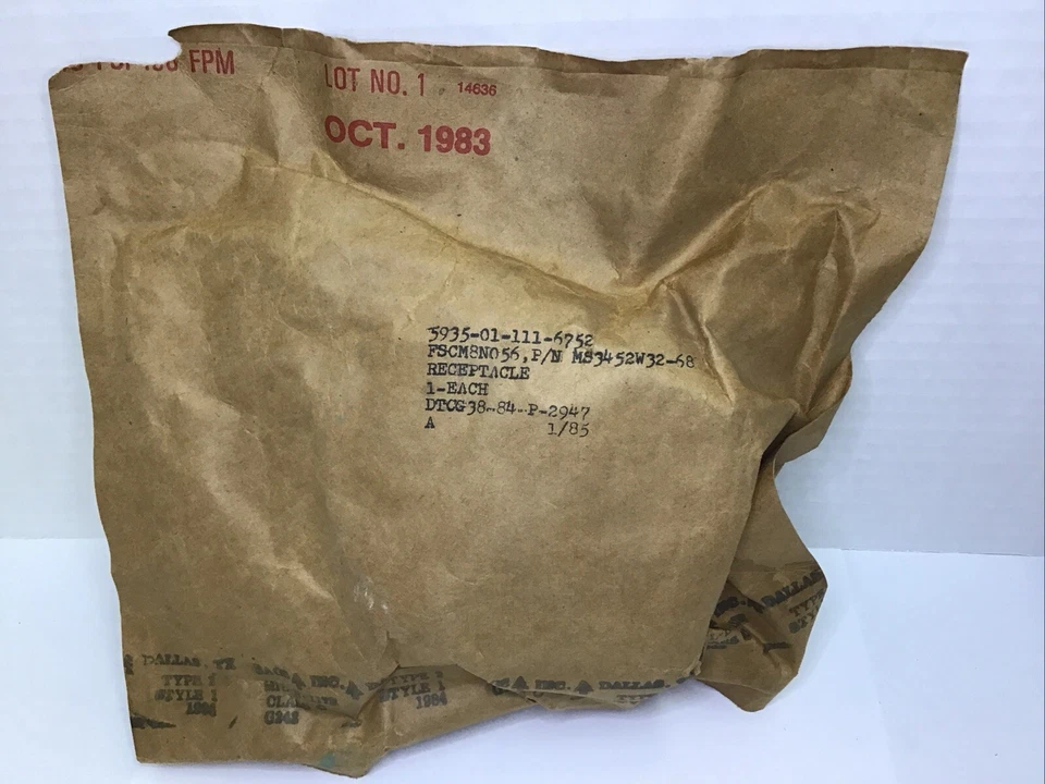 Matrix Plug MS3452W32-6S 5935-01-111-6752 9442W32-6S 8501-86 17492 (m6) - Image 2 of 4