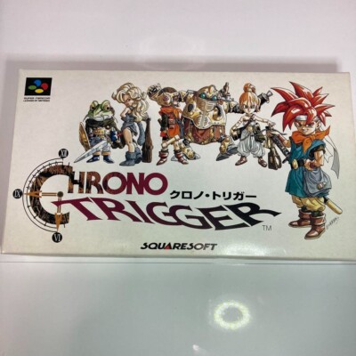 Lot 2 Bahamut Lagoon & Chrono Trigger Super Famicom SFC SNES Japan