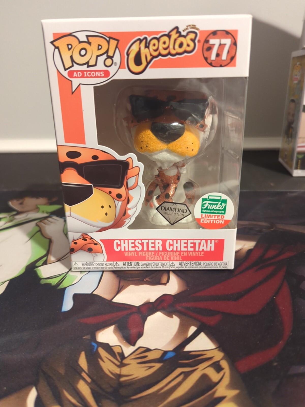 Funko Pop! Chester Cheetah #77 Diamond Collection Funko Shop