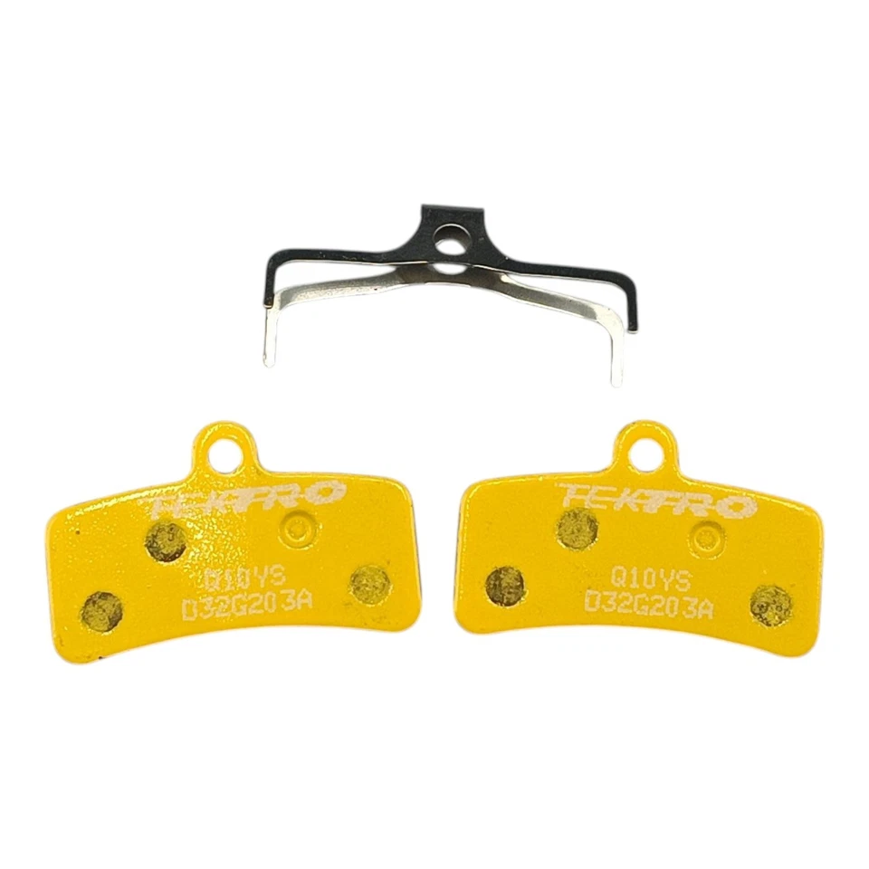 Pastilla de freno Tektro Q10YS semi metálica 4 pistones TRP Orion 4P Shimano Saint D03S Foto 3 de 4